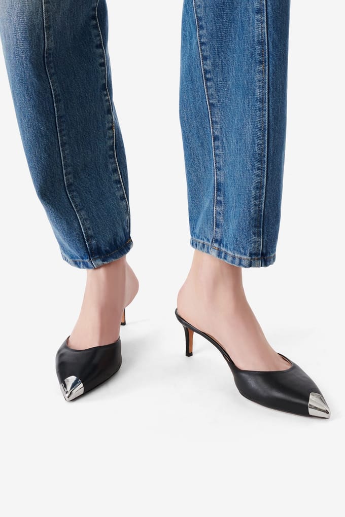 IRO Paris Kaia Mules Black Taglia: 36 | Infradito Outlet | Donna | Nero