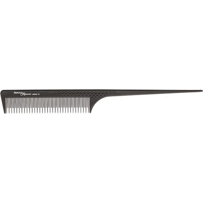 Hercules Sägemann Carbon kammen Koolstofkam model C20 Puntkammen Dames