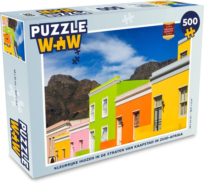Puzzel Zuid afrika - Kaapstad - Huis - Legpuzzel - Puzzel 500 stukjes