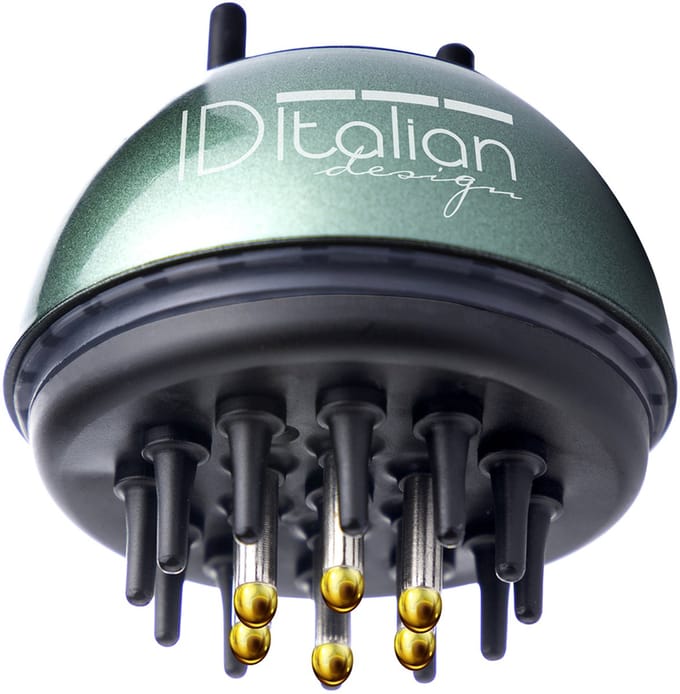 ITALIAN DESIGN ACCESSORIES MINIPRODUCTAPPLICATOR EN HOOFDHUIDMASSEUR