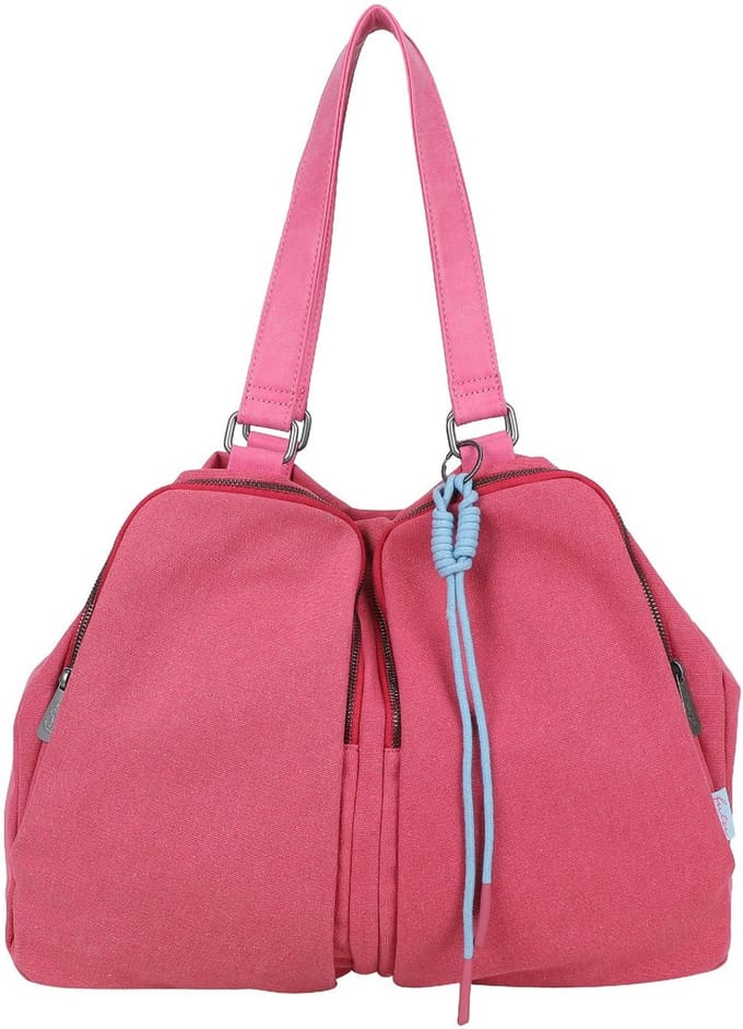 Fritzi aus Preußen shopper Donny Shopper Canvas Berry roze