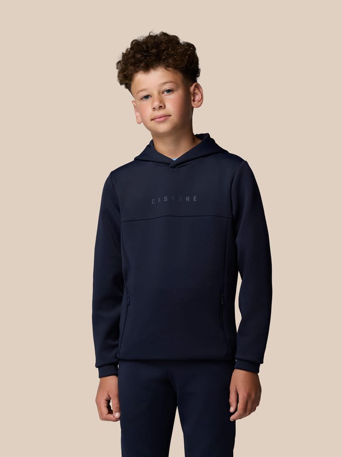Junior Flex Scuba Unisex Hoodie - Marineblauw
