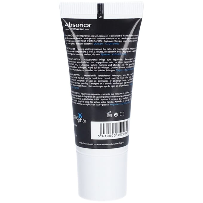 Absorica CICAcare Crème Tube 15 Ml