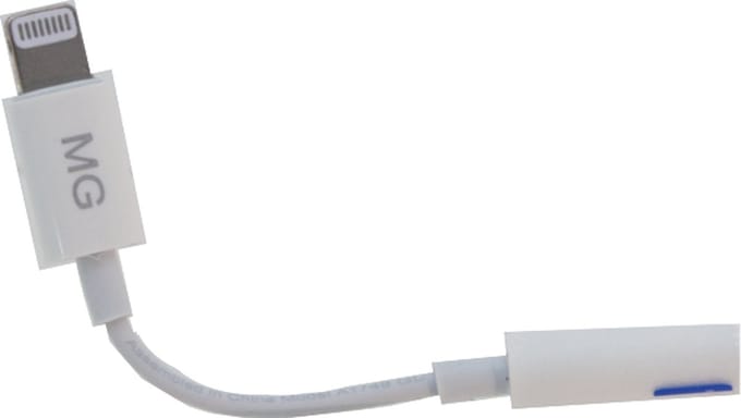 Mini jack naar lightning adapter - Lightning adapter - Lightning naar minijack adapter 3.5mm - lightning naar 35 mm jack audio aansluiting adapter