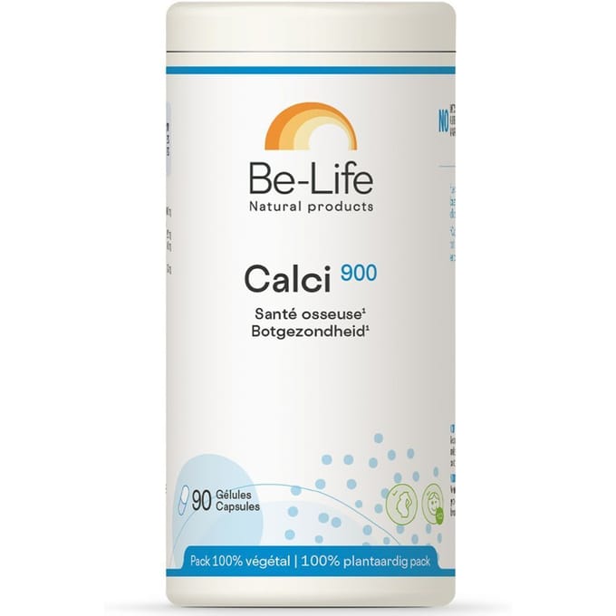 Be-Life Calci 900 90 | vervangt 60 Capsules