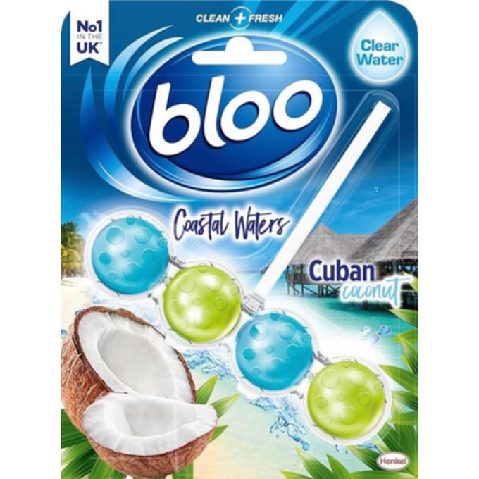 Bloo Coastal Waters Cuban Coconut Toiletrandblok – 50 g