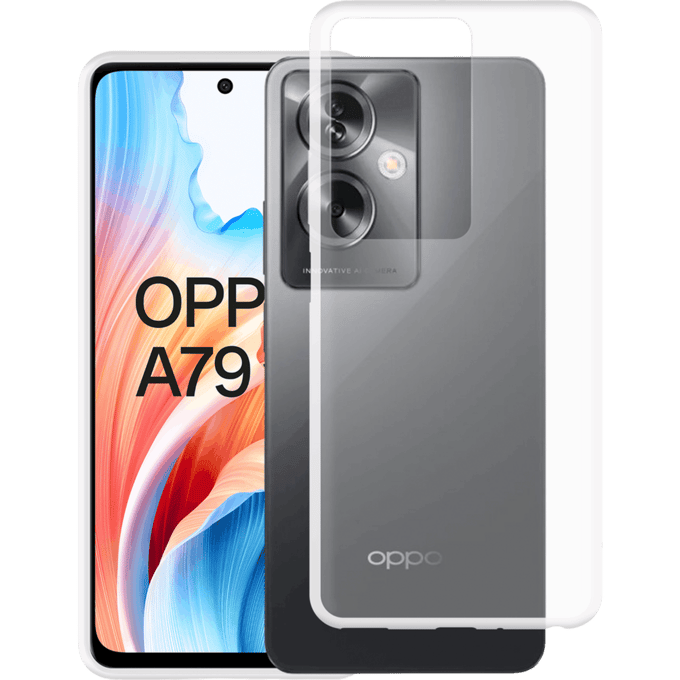 Just in Case OPPO A79 Siliconen (TPU) Hoesje Transparant