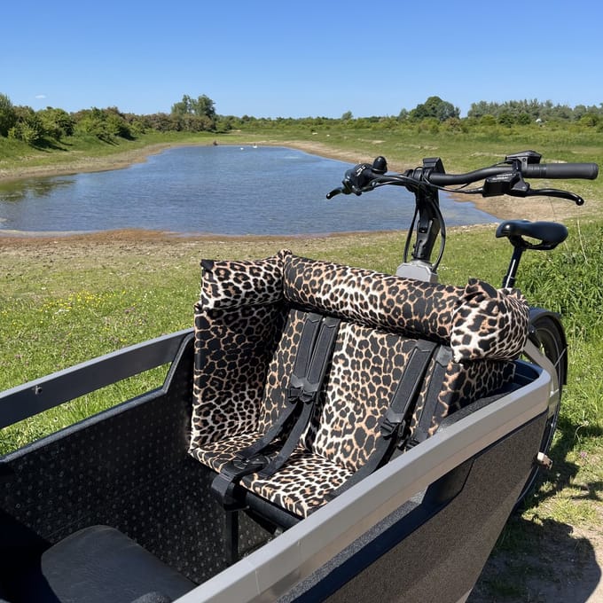 Bakfiets kussen Lovens - Leopard