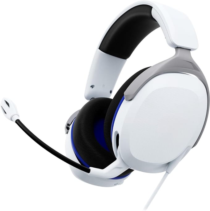 SNJY® Headset met Microfoon - Game Headset - Headset Gaming - Lichtgewicht Over-Ear - Wit