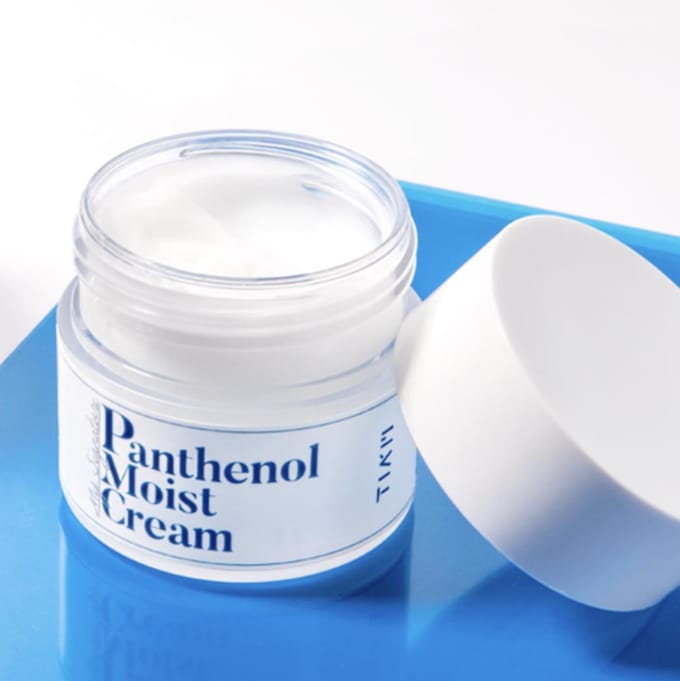 Tiam, Panthenol Moist Cream, 1.7 fl oz (50 ml) white