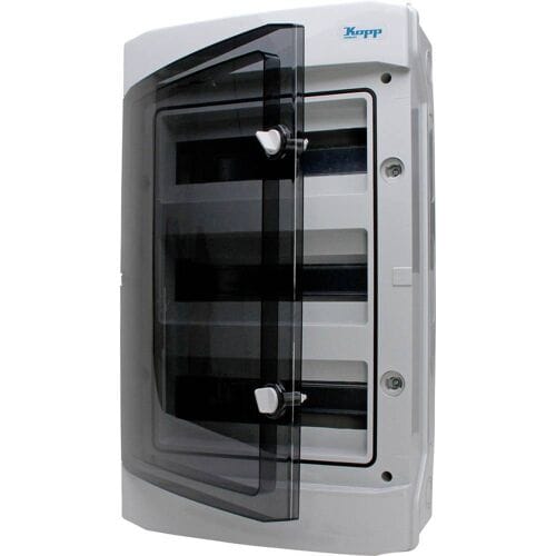 Kopp 353813049 Distributiebehuizing Aantal groepen: 12 Aantal rijen: 3 Inhoud: 1 stuk(s)