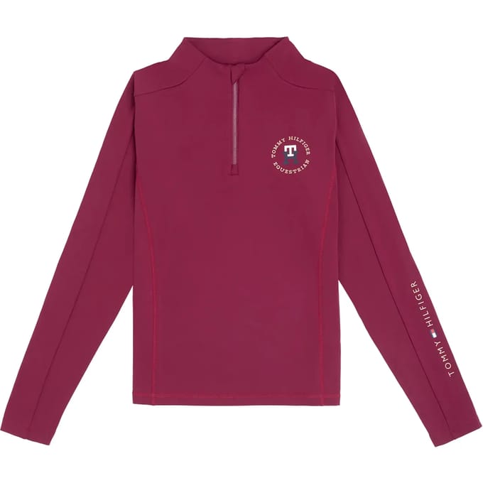 Dames trainingstop 1/4 rits Tommy Hilfiger Equestrian Arizona