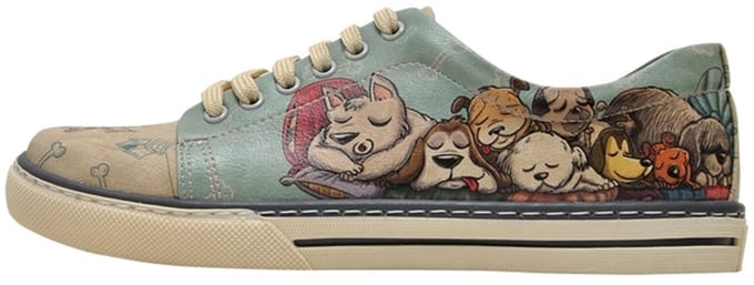 DOGO Dames Sneakers - Sleeping Dogs 38