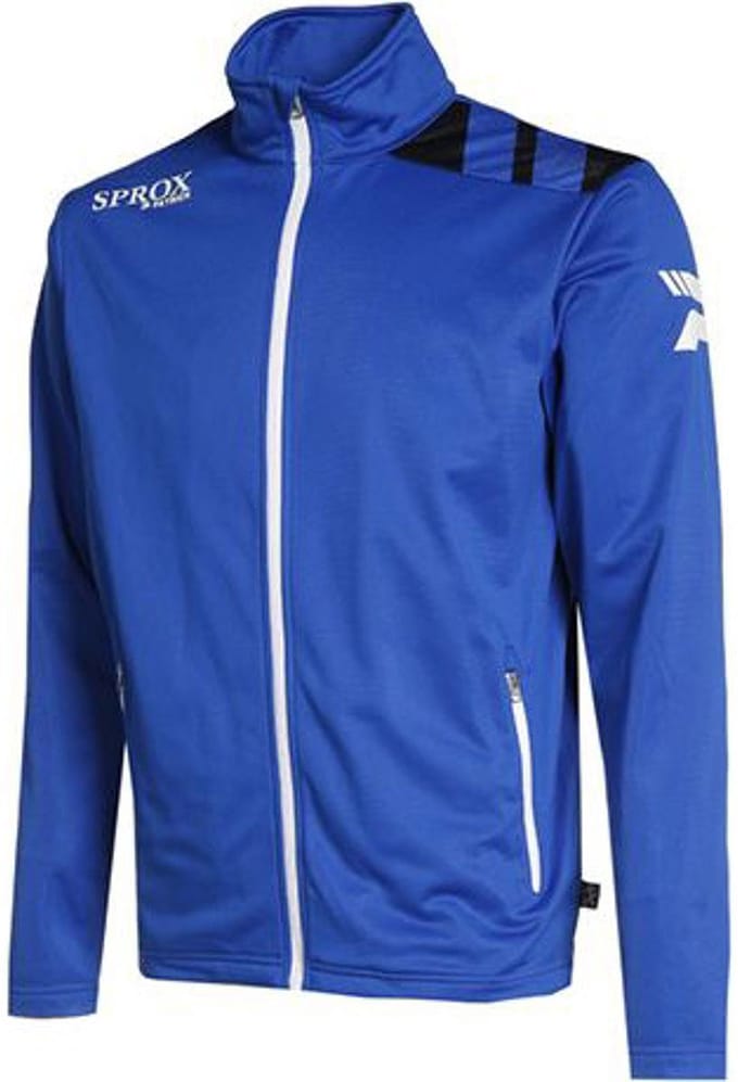Patrick Sprox Polyestervest Kinderen - Wit / Royal | Maat: 5/6