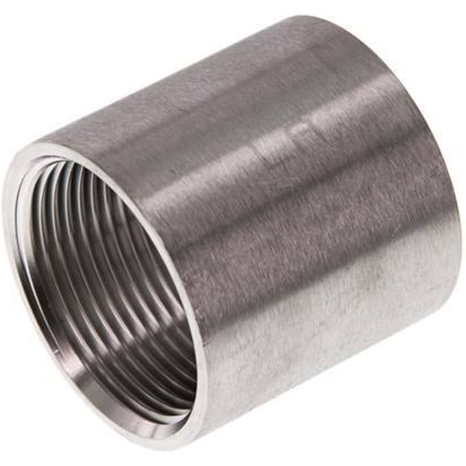 Rp 1 1/4'' RVS Ronde Sok 16 Bar