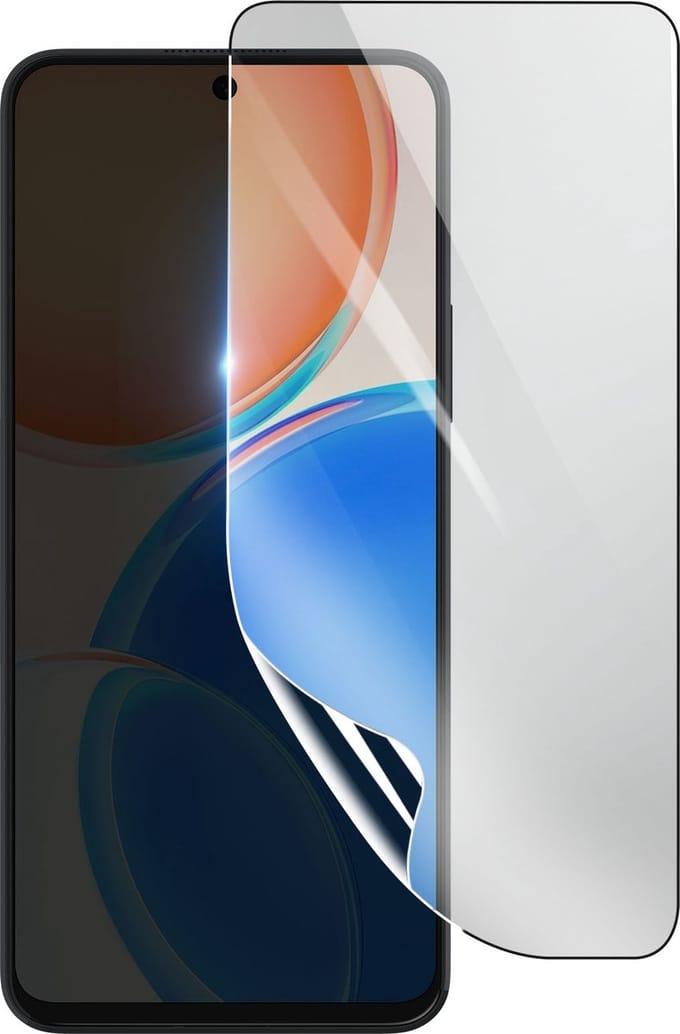 3mk, Geschikt voor Honor X8, Schokbestendige Hydrogel Screenprotector, Transparant