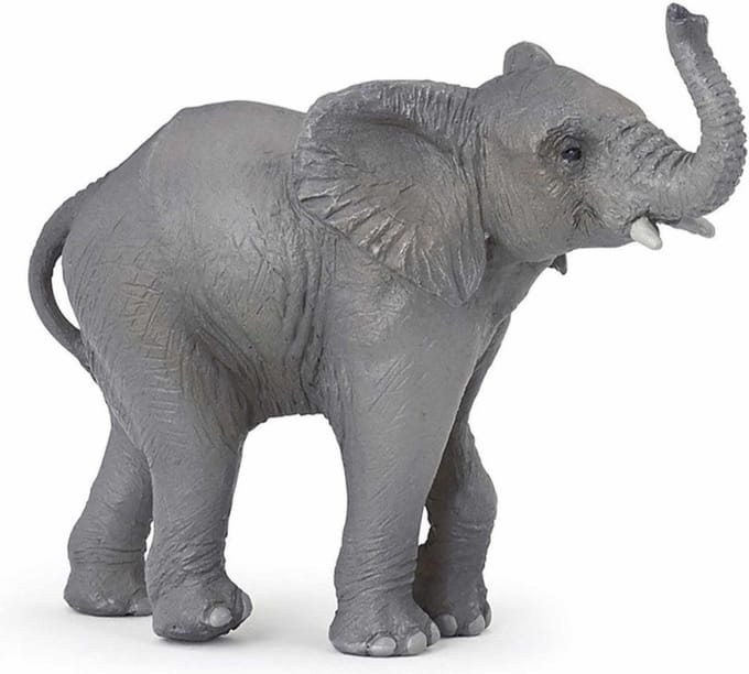 Speelfiguur - Wild dier - Olifant - Afrikaans - Jong