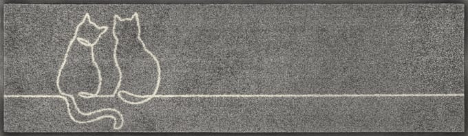 Kleen-Tex Wash+Dry Design Wasbare Deurmat - Loper - Lovetails - 35 x 120cm