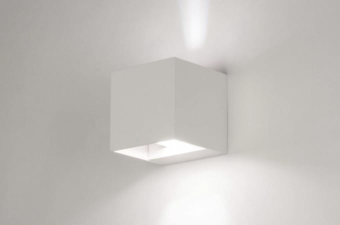 Lumidora Wandlamp 73238 - Voor binnen - VEGAS - G9 - Wit - Metaal