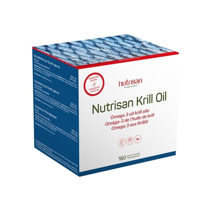 Nutrisan Omega 3 Uit Krill Olie 180 Capsules