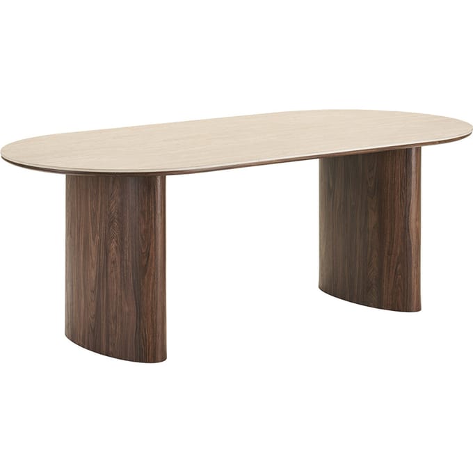 House Collection Eettafel 210 cm Keyla Travertinlook