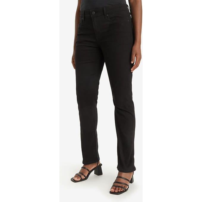 Levi's 712 Jeans Black Taglia: W25L30 | Jeans Slim Fit Outlet | Donna | Nero