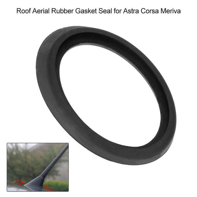 Dakantenne rubberen pakking voor Astra Corsa Meriva black