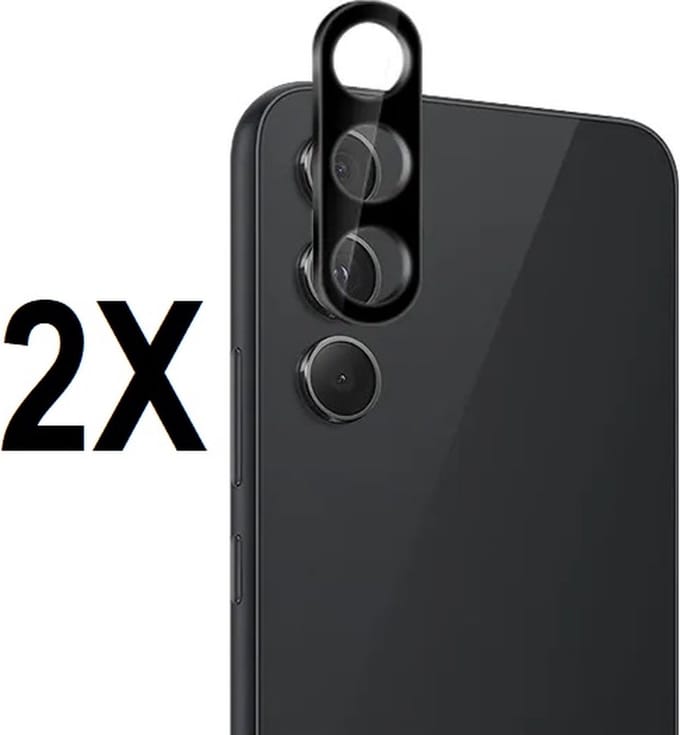 Screenz® - Camera lens protector geschikt voor Samsung Galaxy A34 - Screenprotector - Beschermglas voor camera - Glasplaatje geschikt voor A34