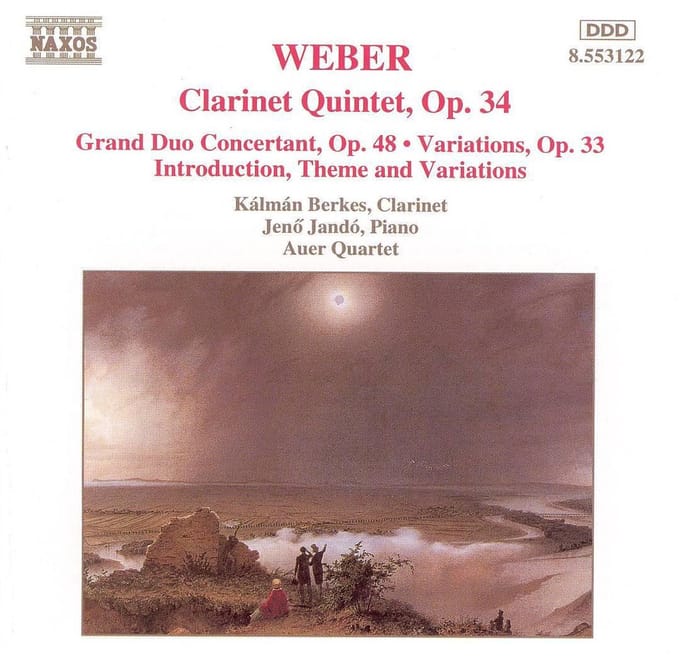 Auer Quartet - Von Weber: Clarinet Quintet (CD)