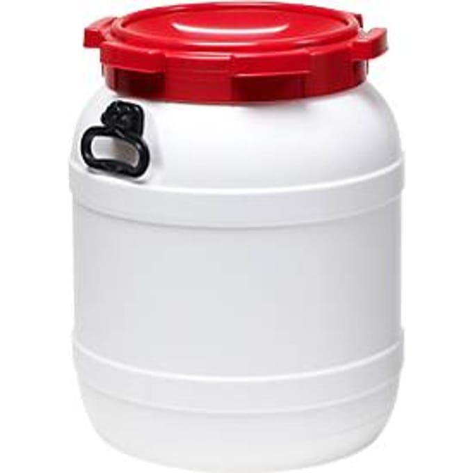Vat met wijde hals, ø 410 mm, HDPE, 68,6 l