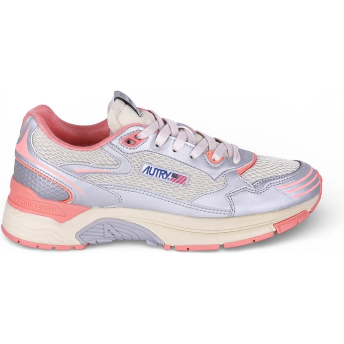 Autry - Sneakers - 470544 - Silver/Pesca