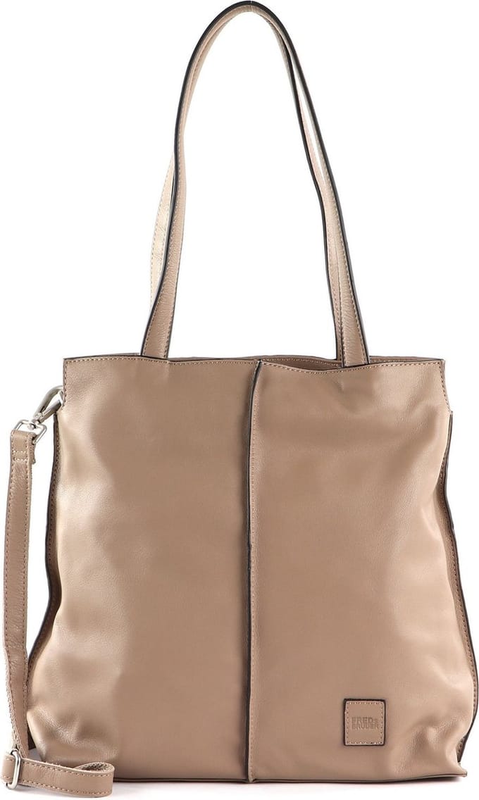 FREDsBRUDER Schoudertas FB Shopper Soft Taupe Lichtbruin