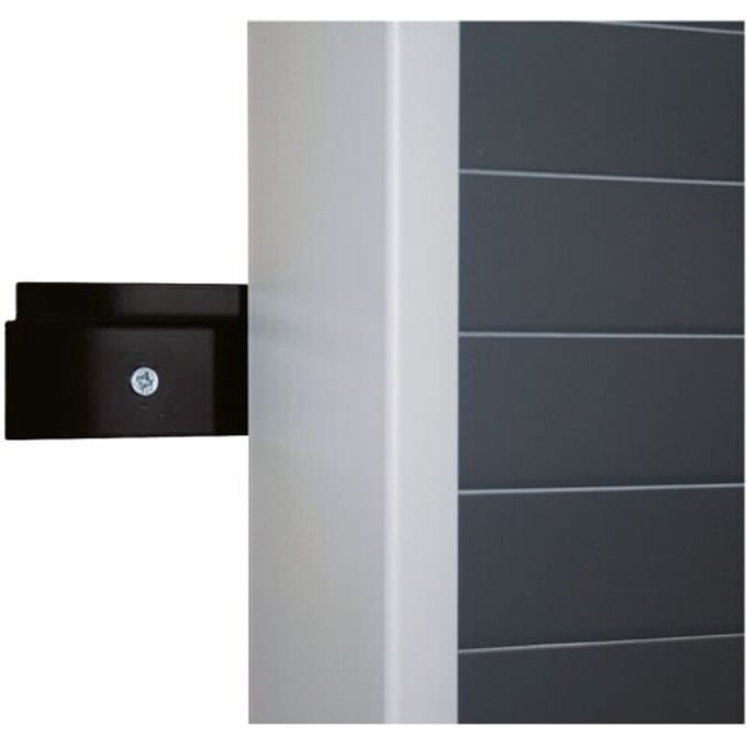 Profielrail, voor wandmontage van de Eichner kaarten-boards serie 9219, L 550 mm