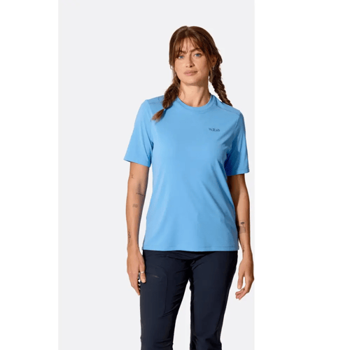 Rab Force Tee Dames (Maat - 12, Kleur - Bluebird)