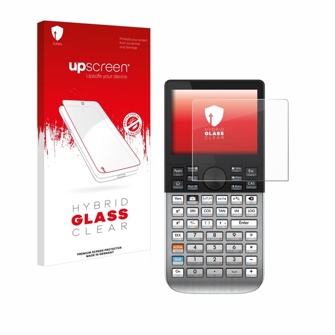 upscreen - Screenprotector voor HP Prime - Folie Beschermfolie Beschermglas transparant