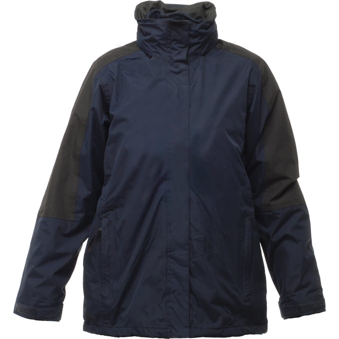 Regatta - Dames Defender III 3-In-1 Jas (Waterdicht & Winddicht) (Navy/Zwart)