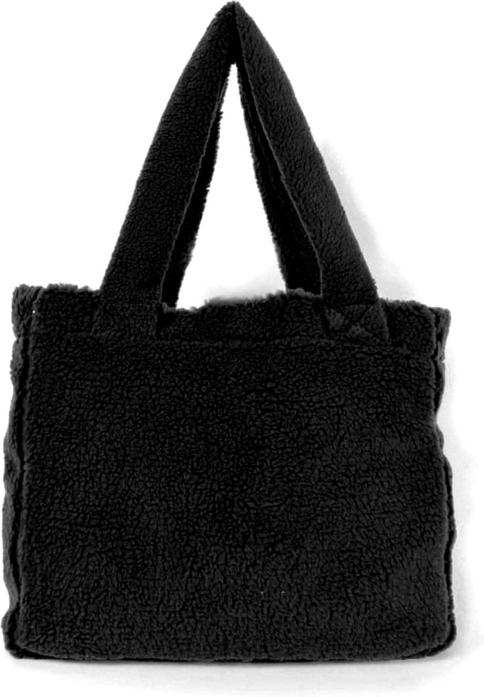 Giuliano Teddy shopper Eva - Teddy - Zwart