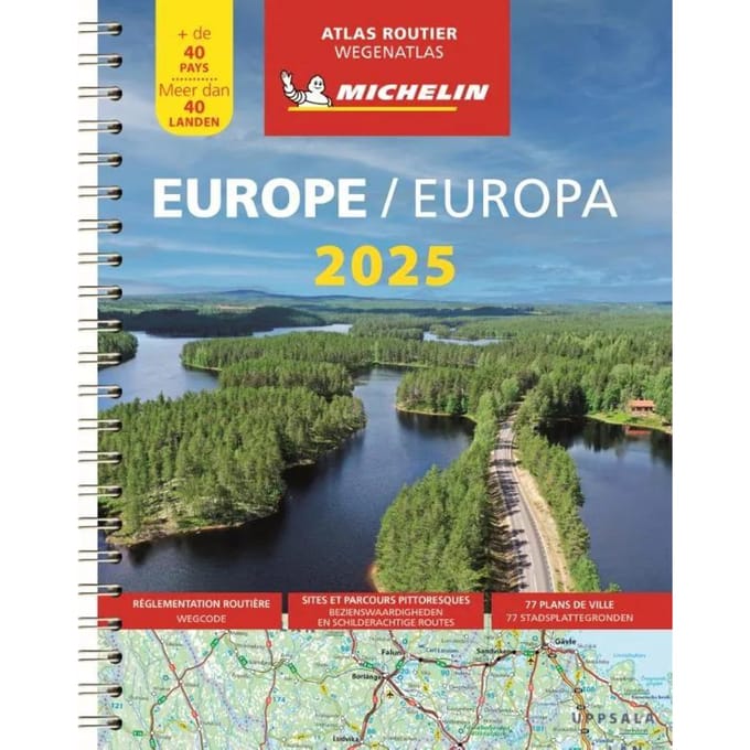 Michelin wegenatlas Europa 2025