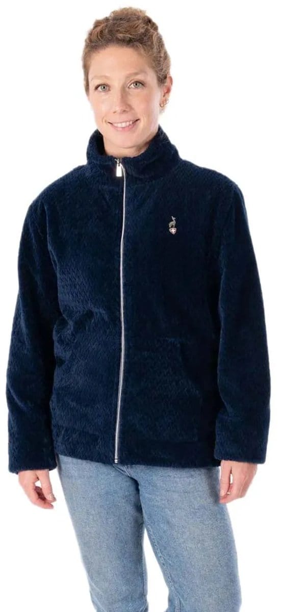 Aulp Beccow Fleece Met Volledige Rits Blauw S Vrouw