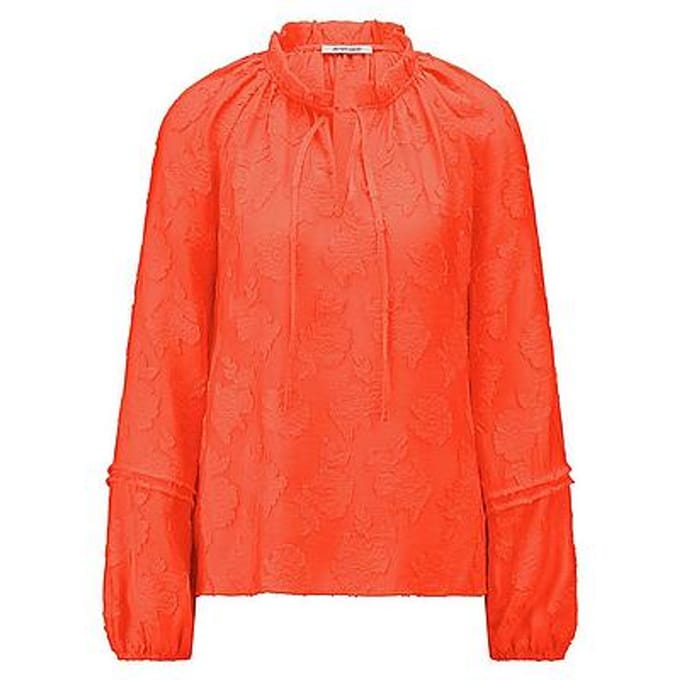 Blouse Van Peter Hahn rood