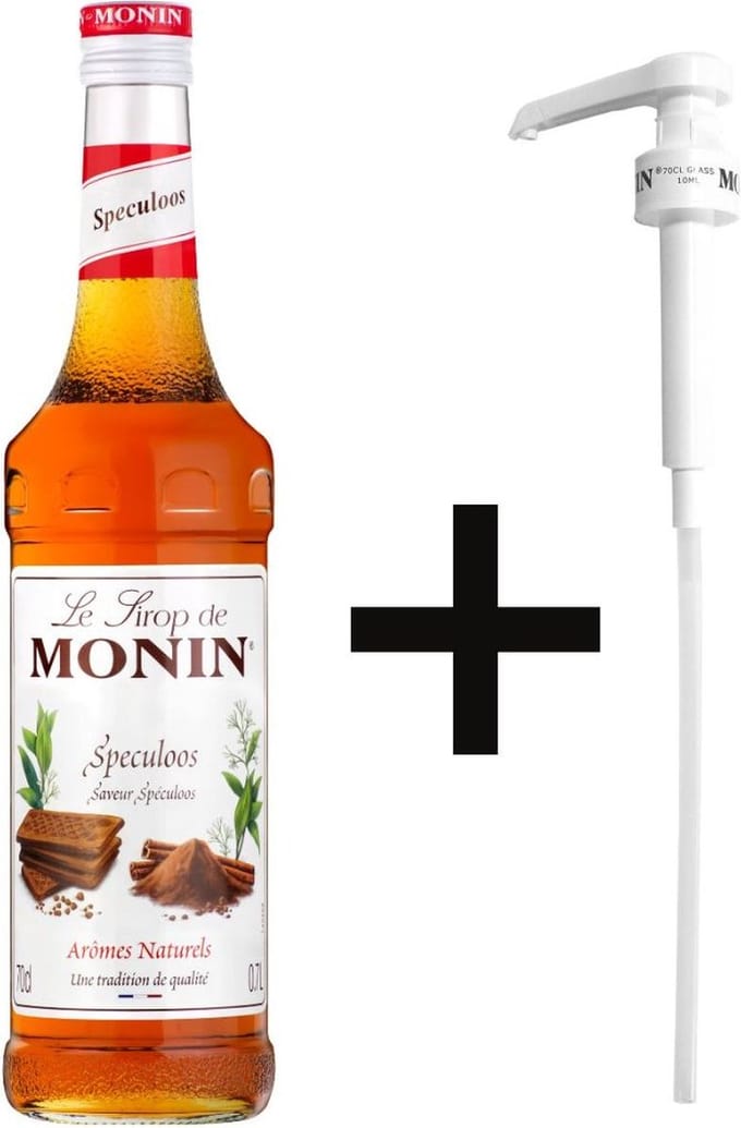Monin Speculoos 70cl Koffiesiroop Met Doseer Pompje