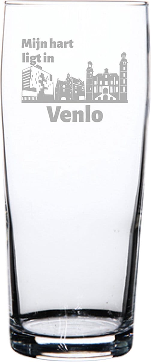 Gegraveerde bierfluitje 19cl Venlo