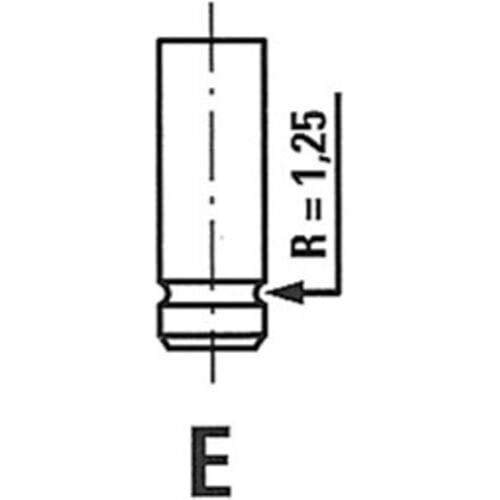 Uitlaatklep FRECCIA R4652/RNT