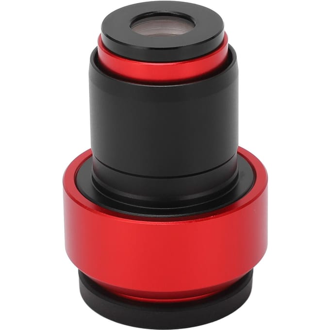 Oculaire de Microscope Lentille d'Oculaire Haut Point Visibilité Réglable Interface 30mm Noir rouge