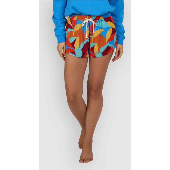 Salty Crew Palapa Printed Korte Broek rood