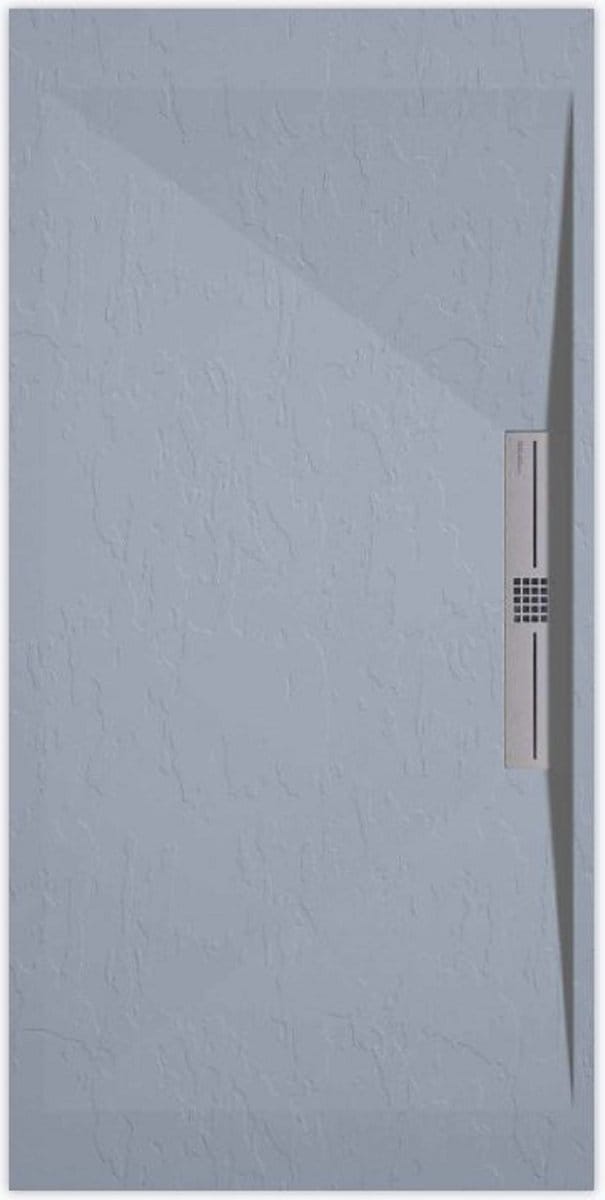 Sanifun douchebak Stone Side Gray Slate 1600 x 800 S