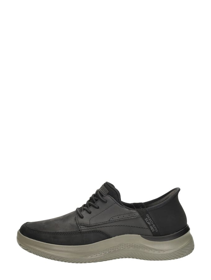 Lage Sneakers Skechers Hasting - Rory Sportief - zwart - Maat