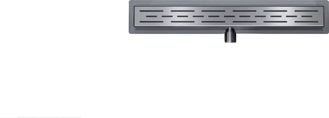 Sanifun Gunmetal douchegoot Laura 700 x 70