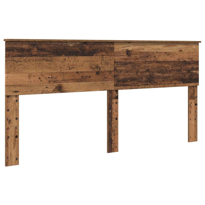 vidaXL Hoofdbord Oud Hout Bewerkt hout