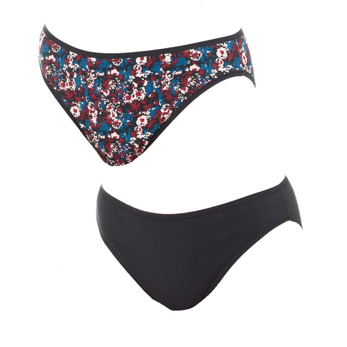 Pack-2 Damesslip Perfect Comfort Stretch Katoen P0A8S